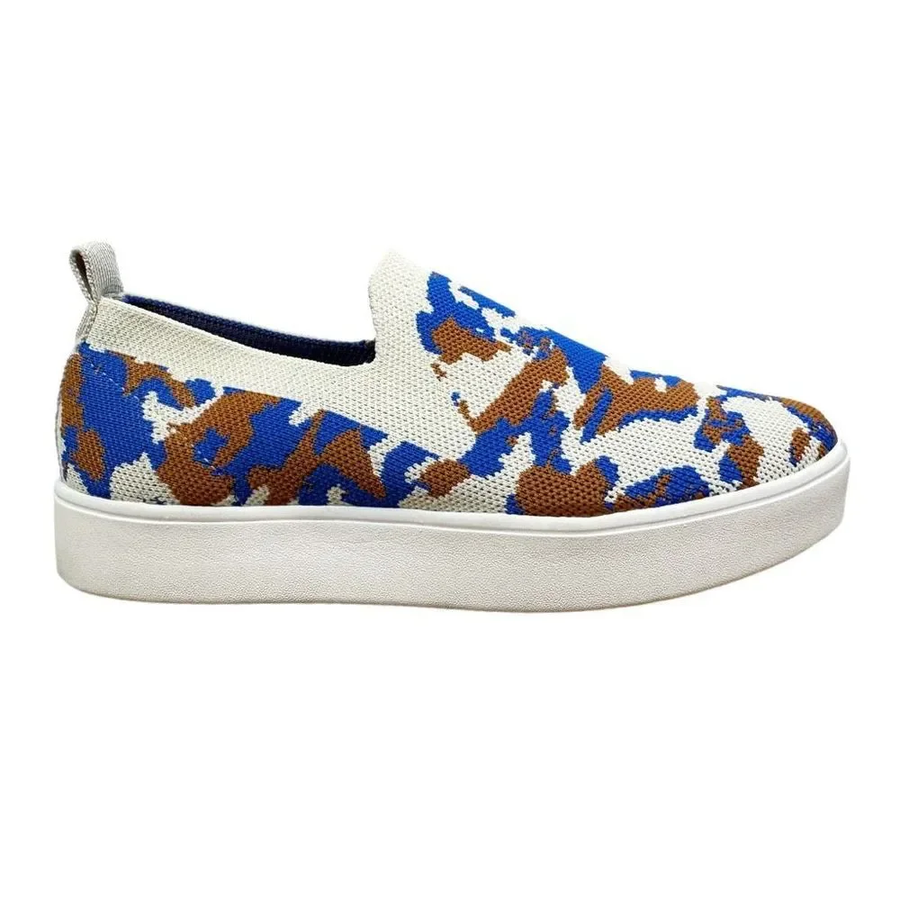 Bernie Mev New York Jenna Planet Cream Slip-On Sneakers - Size 6.5/7